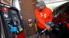 Oil price falls to levels not seen since before Iran war